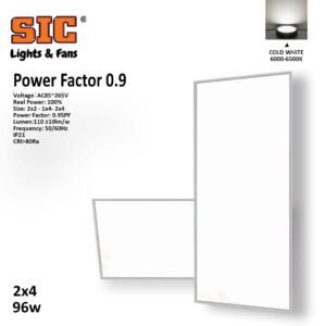 SIC LED SMD Panel Light Ceiling Light 2×4 96W