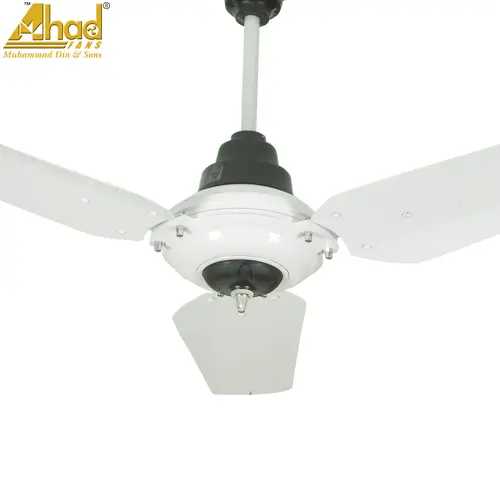 Ahad Ceiling Fan 56" Copper Antique Plus White Black