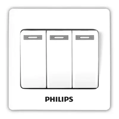 Philips 3 Gang Switch Eco Series