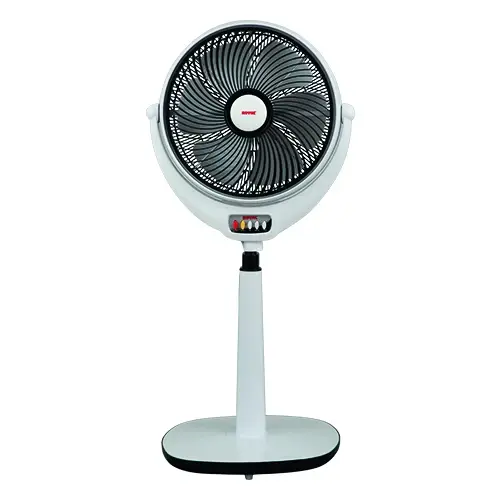 Royal Louver Pedestal Fan 14 Inch – Copper White | Pure Copper Motor