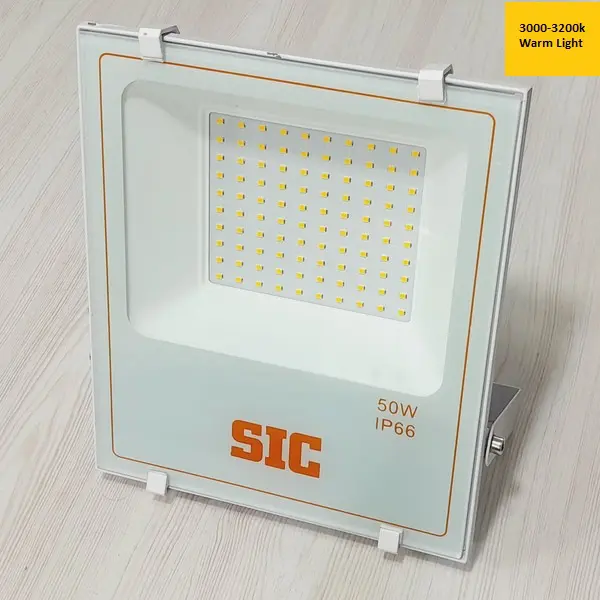 SIC 50W LED SMD Flood Light - Waterproof IP67, Power Factor 0.9, CRI>80, Outdoor Security for Home, Office, Warehouses, Factories, Garden (AC 85-265V) 3000-6500k - Image 3