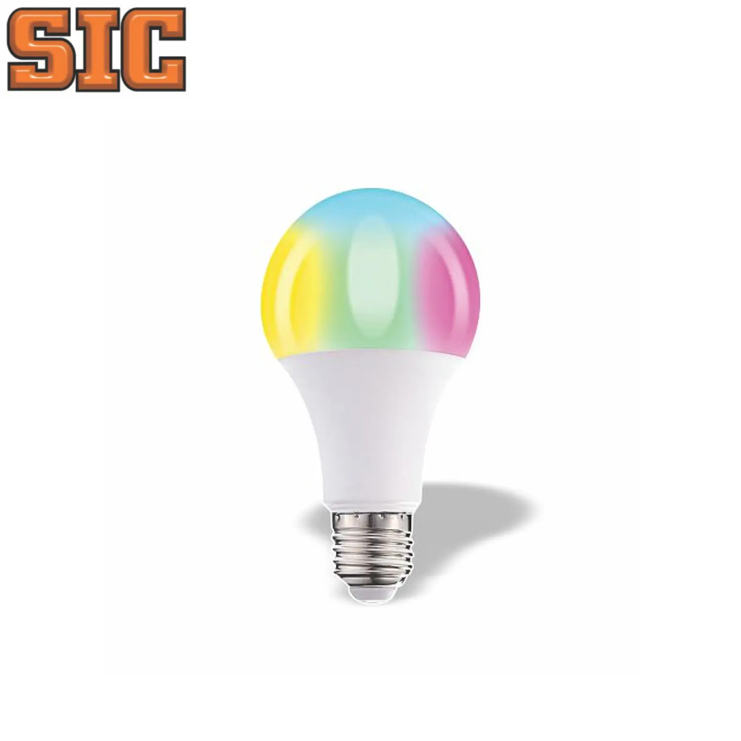 SIC LED 12W E27 RGB 7 Multi Color Auto Color Changing Light Bulb