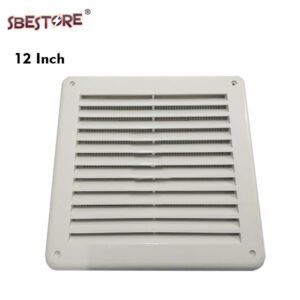 white exhaust fan cover