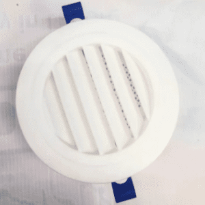 Ceiling air ventilation grille cover with built in fly mesh in 4 inch size (diameter size 4 inch outer frame size 5.5X5.5) for wall and ceiling