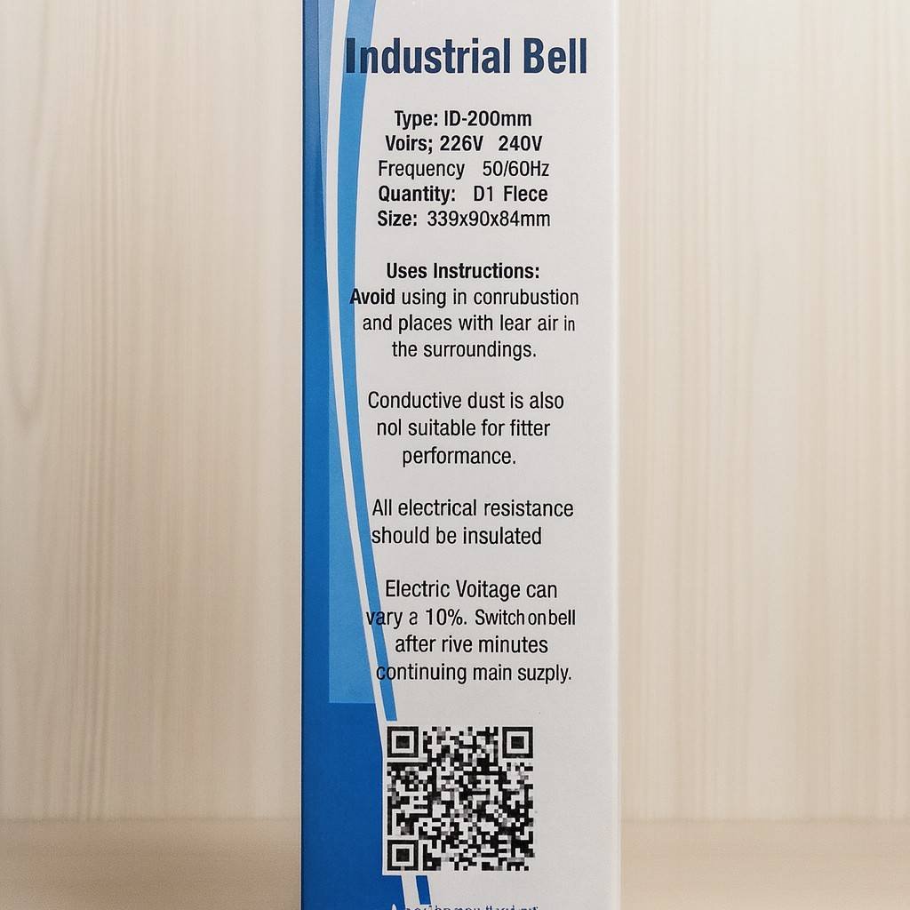 Xelent School Bell 8 Inch Steel 719 - Image 5