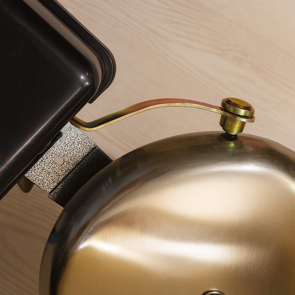 Xelent School Bell 8 Inch Steel 719 - Image 2