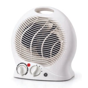 Compact Electric Fan Heater with Adjustable Thermostat – Energy Efficient Indoor Heater