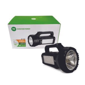 DP Rechargeable LED Search Light DP-7320 – High Power Torch with Side Light Panel
