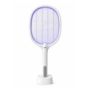 LAVA LV-904 Rechargeable Electric Mosquito Killer Racket with LED Light & Charging Base