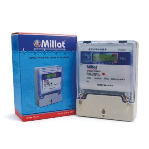 Millat DDS321 Single Phase Electronic Static Energy Meter 220V 10(40)A Digital kWh Meter