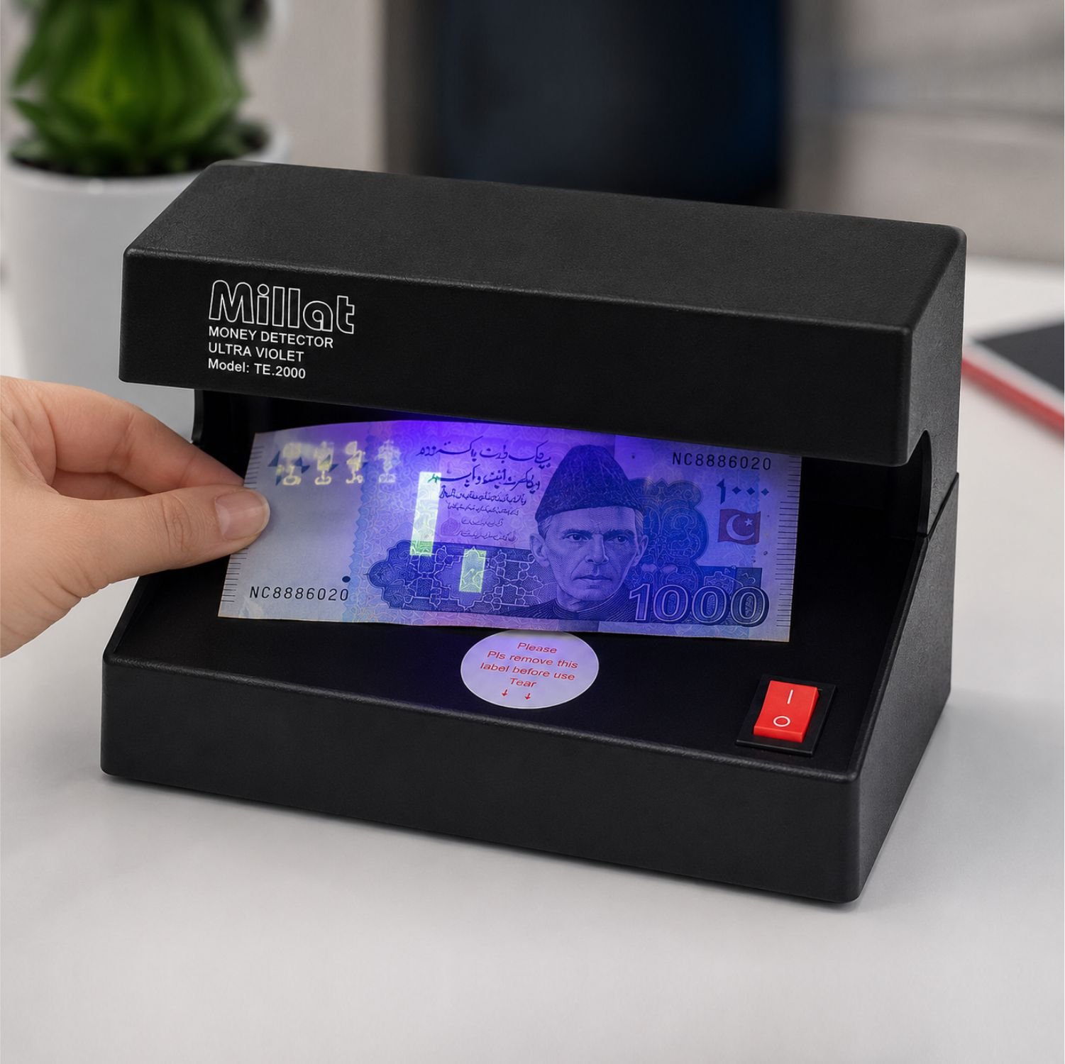 Millat Money Detector Ultra Violet TE-2000 - Image 3
