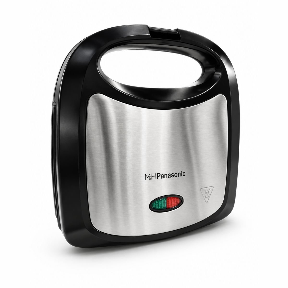 M&H Panasonic Sandwich Maker 750W – Non-Stick 2 Slice Toast Maker - Image 5