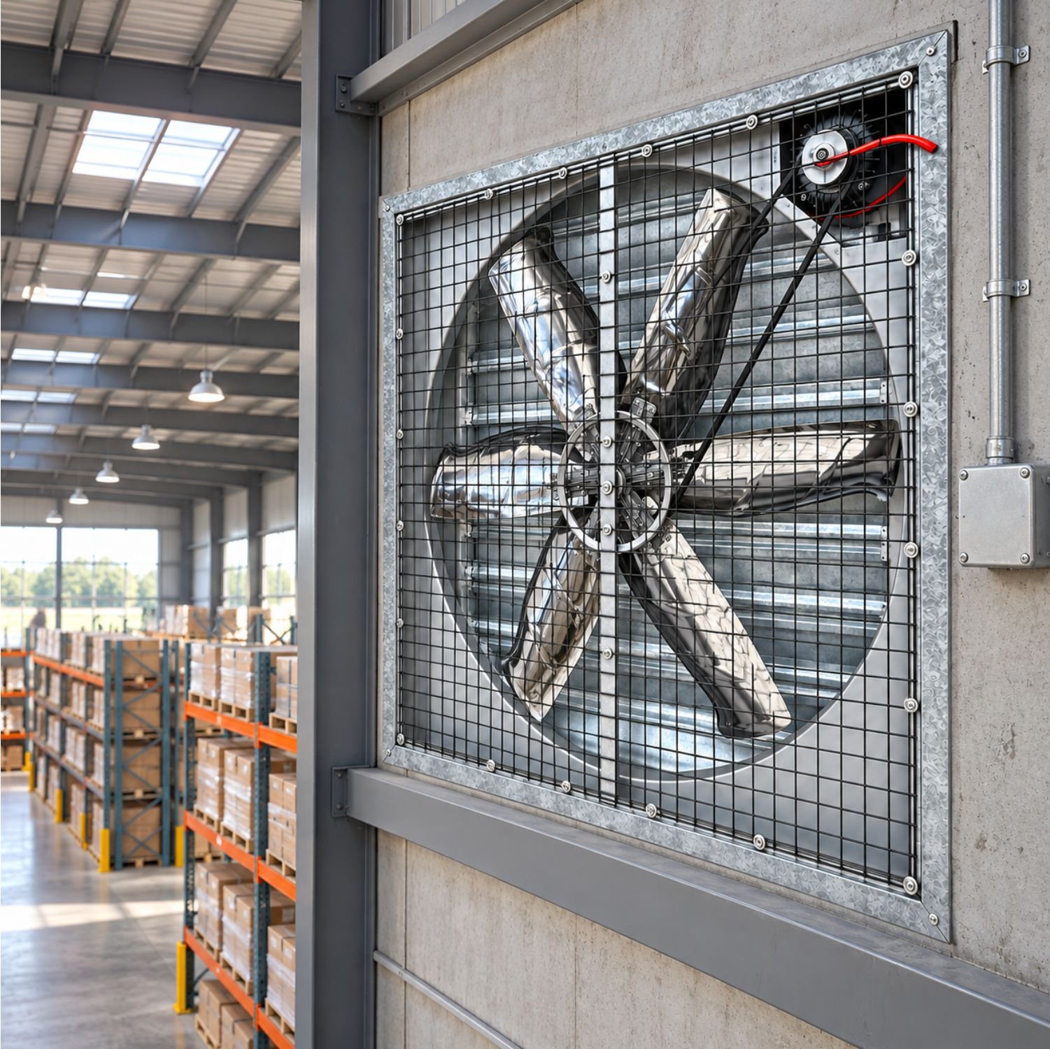 Ahad Heavy Duty Industrial Exhaust Fan 30 Inch – Ventilation Fan - Image 3