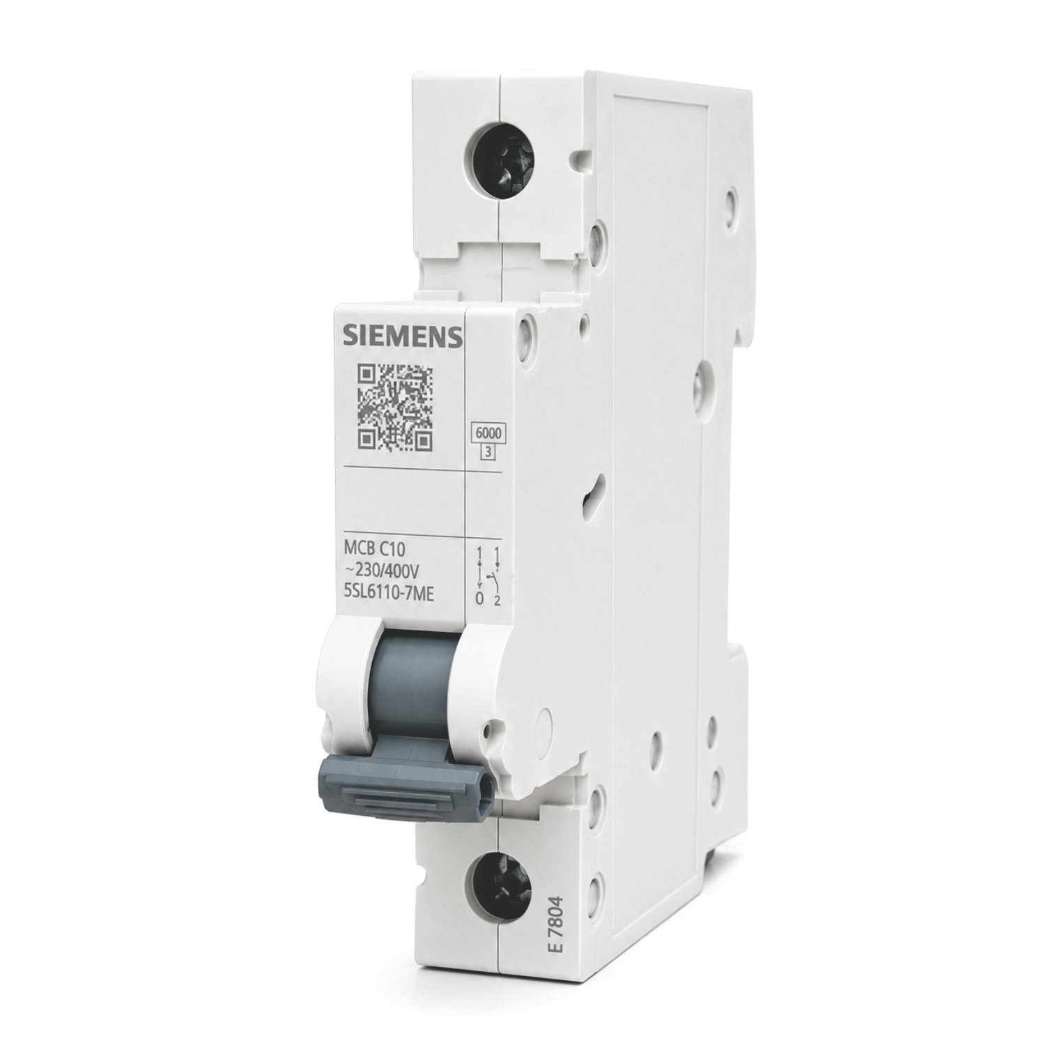 Siemens 10A Single Pole MCB C10 6kA 5SL6110-7ME