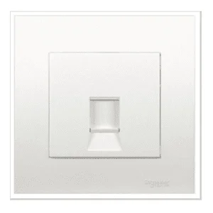 1 Gang Telephone Outlet with Shutter Vivace Series