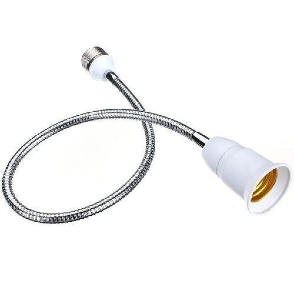 Flexible Extend Extension LED Light Bulb E27 To E27 Lamp Base Holder - Image 4