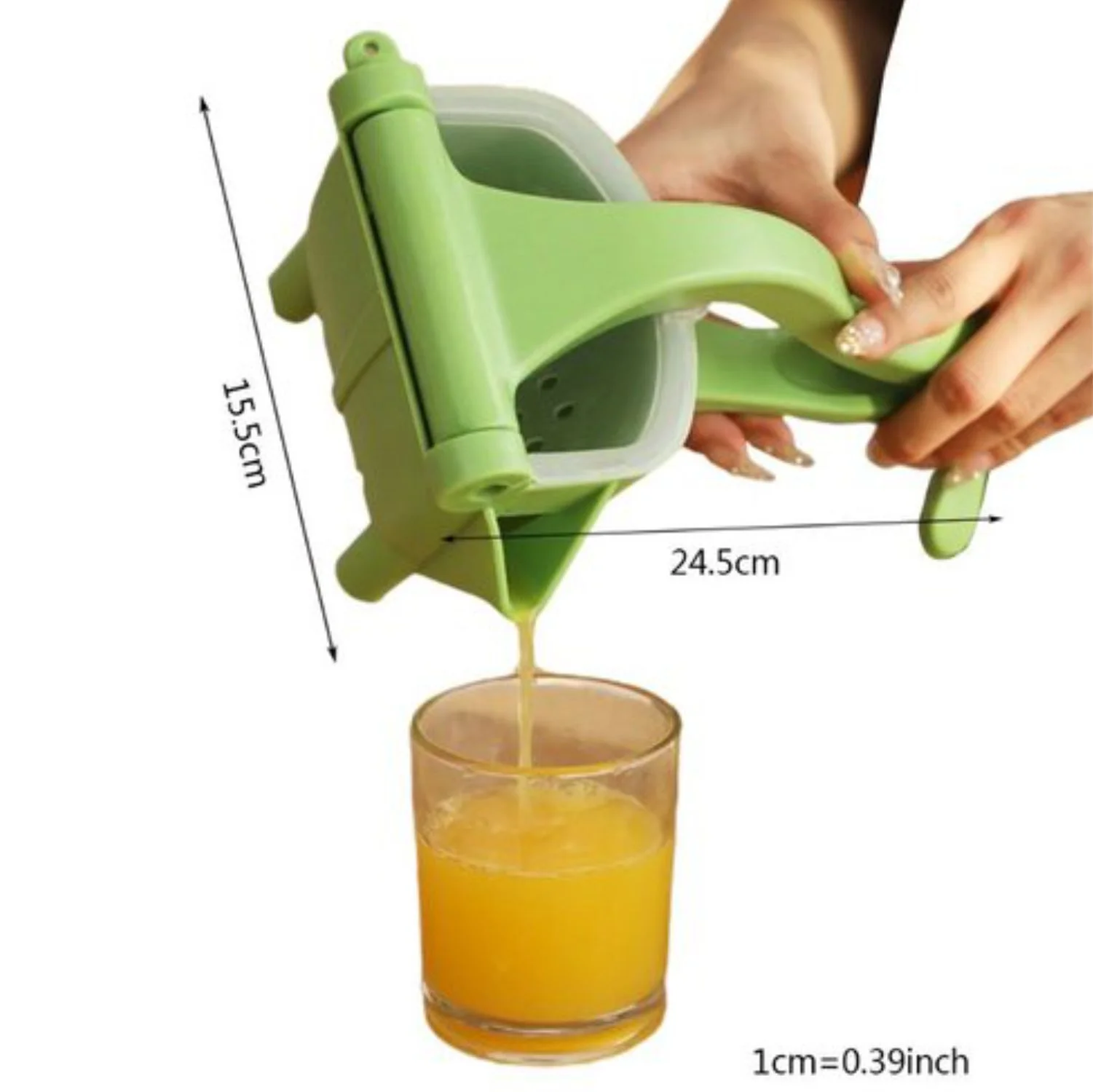 Plastic Juicer Hand Press Fruit Lemon Orange Juice Squeezer Gadget Tool