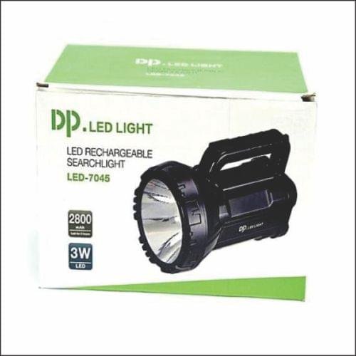 DP Rechargeable Portable LED Search Light 7045 Torch - Image 4