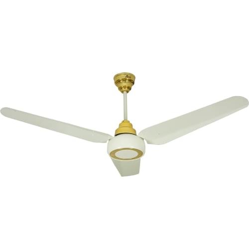 Ahad Ceiling Fan 56" Copper Acmy Off-White Gold - Image 2