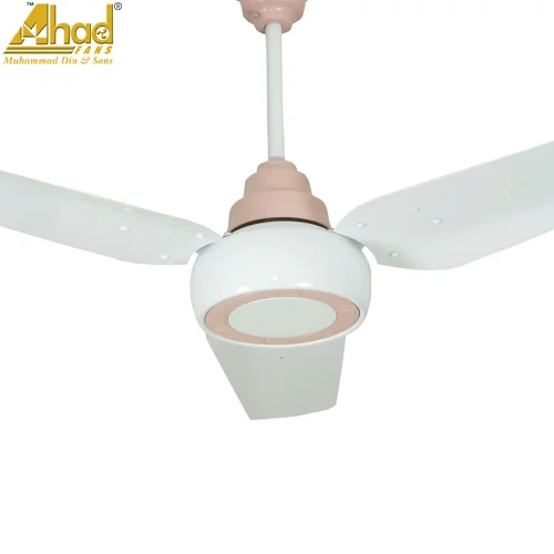 Ahad Ceiling Fan 56" Copper Acmy White Pink