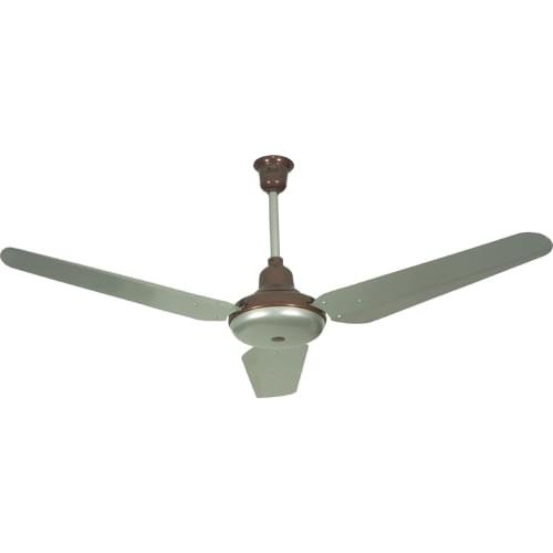 Ahad Ceiling Fan 56" Copper Deco Elegant Metallic Silver Brown - Image 2