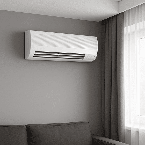 REONOVA Wall Mounted PTC Ceramic Heater – 1000W/2000W | Remote Control | Cool & Warm Air | Swing Function - Image 2