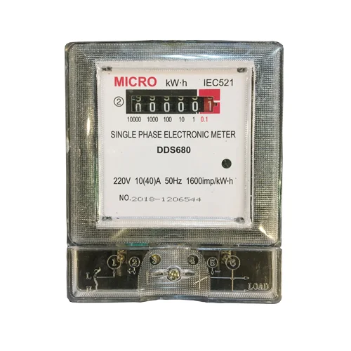Digital Electric Energy Meter Single Phase