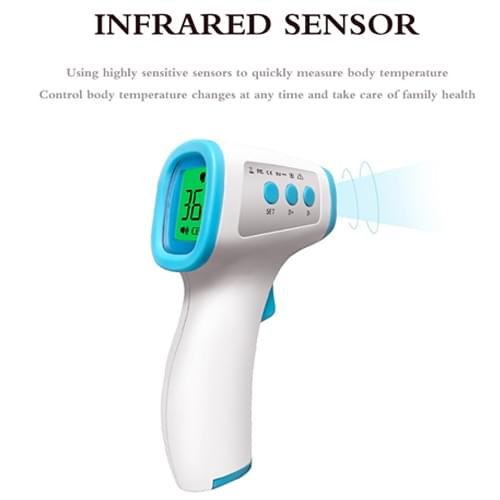 Digital Infrared Thermometer Body Temperature Non-Contact Forehead Body Surface Thermometer - Image 2