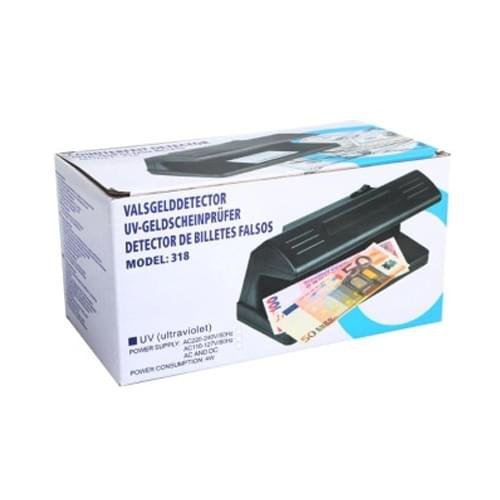 Money Detector UV (Ultraviolet) Detection Currency Note Check Machine-Black