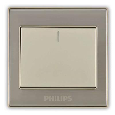 Philips 1 Gang Two Way Switch Elegant Series