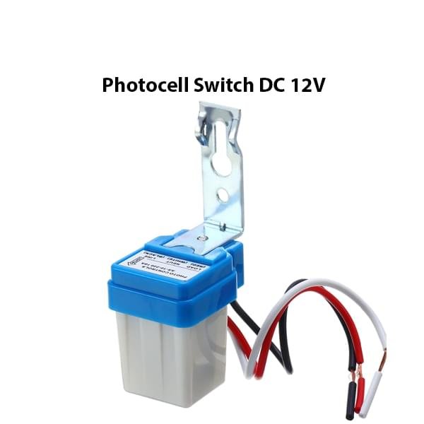 Photocell Sun Switch Automatic On/Off Light Control Sensor Switch DC 12V 10A Day Night Sensor Switch for Lights