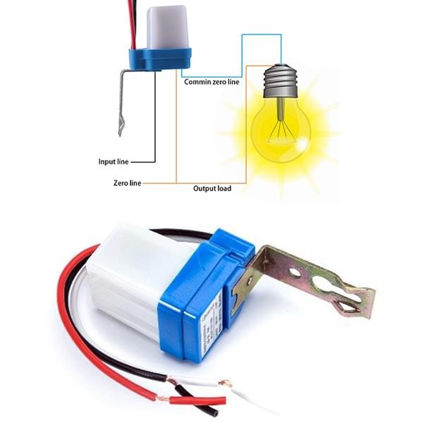 Photocell Sun Switch Automatic On/Off Light Control Sensor Switch AC85-265V 10A Day Night Sensor Switch for Lights - Image 2