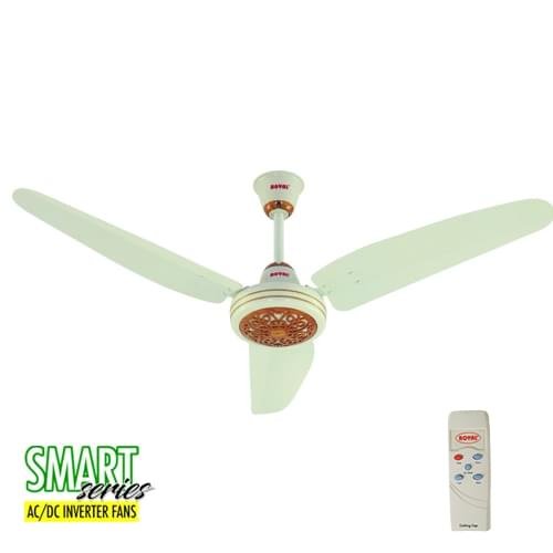 Royal Ceiling Fan 56" AC/DC Regency Copper with Remote Control - Image 2