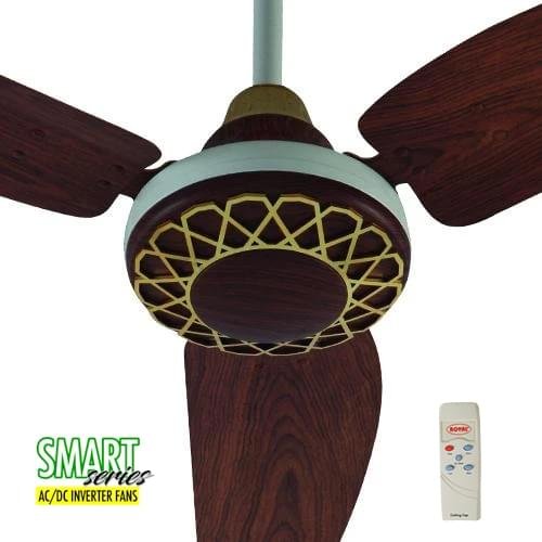 Royal Ceiling Fan 56″ AC/DC Valor Premium Blade Copper Remote Control
