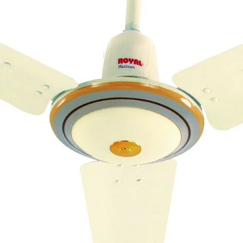 Royal Ceiling Fan 56" Platinum Copper