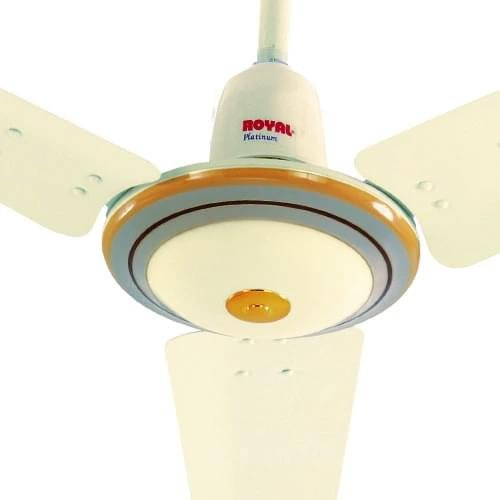 Royal Ceiling Fan 56" Platinum Copper