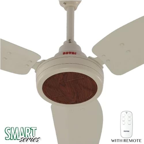 Royal Ceiling Fan 56" smart AC/DC Passion Grace Copper Remote Control - Image 3
