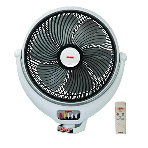 Royal Louver Bracket Fan 14 Inch – Remote Control | Wall-Mounted | Pure Copper Motor