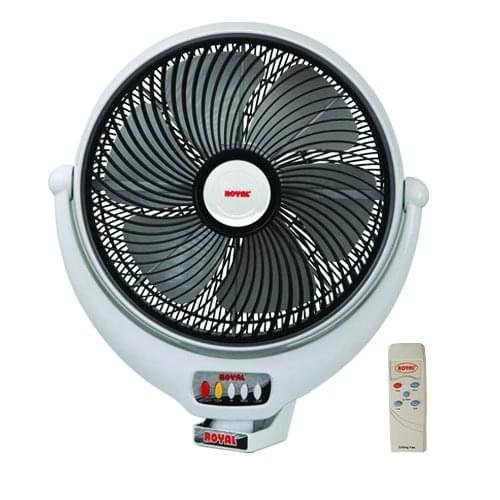 Royal Louver Bracket Fan 14 Inch – Remote Control | Wall-Mounted | Pure Copper Motor
