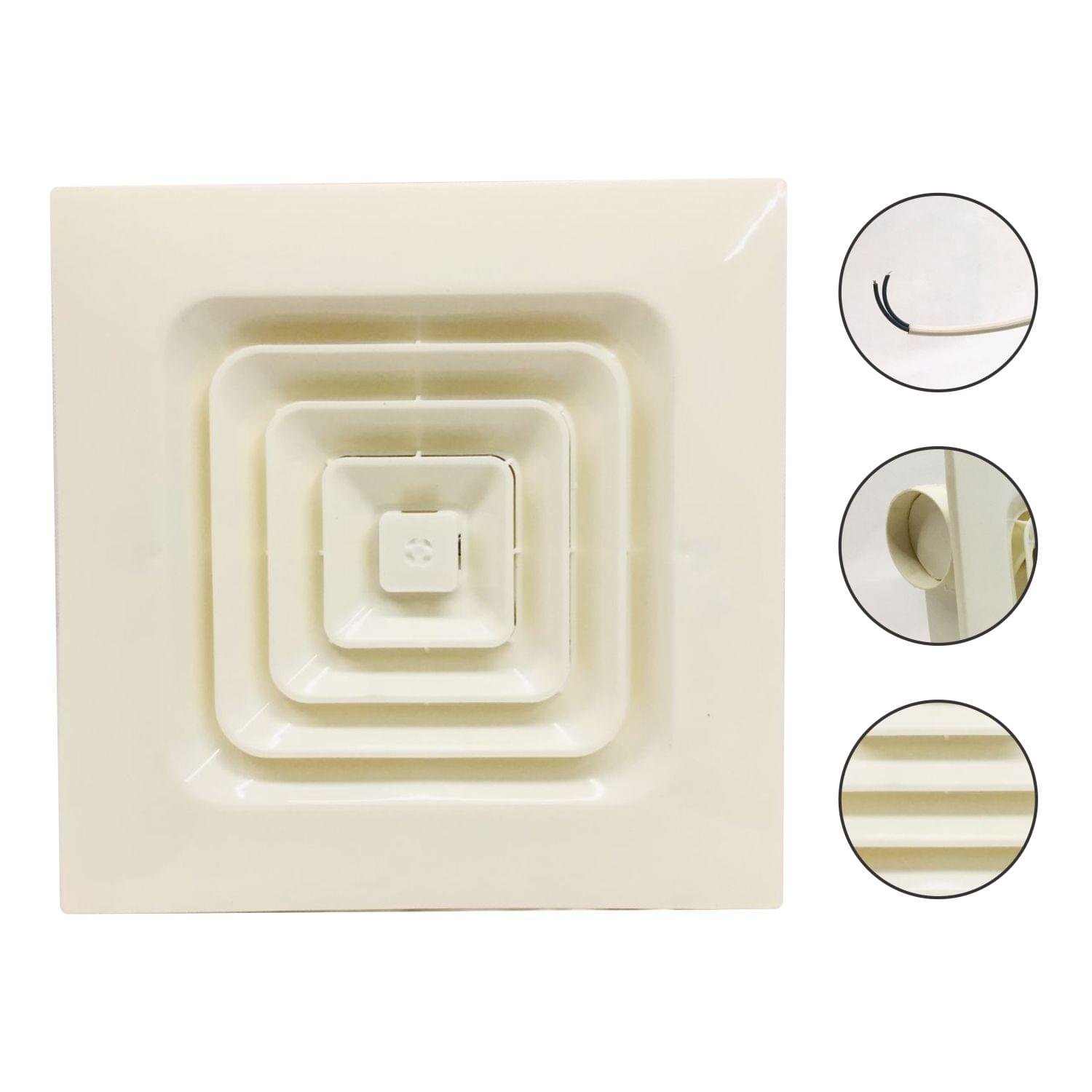 SIC Ceiling Exhaust Fan 10 Inch Copper - Image 2