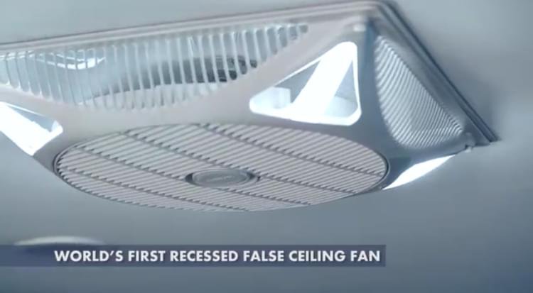 SIC False Ceiling Fan 2x2 18" with Remote Control - Image 3