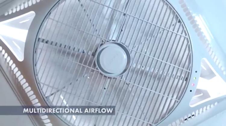 SIC False Ceiling Fan 2x2 18" with Remote Control - Image 4