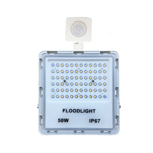 SIC 50W PIR Motion Sensor LED Flood Light | Waterproof Outdoor SMD Light (85V-265V) – PF 0.9
