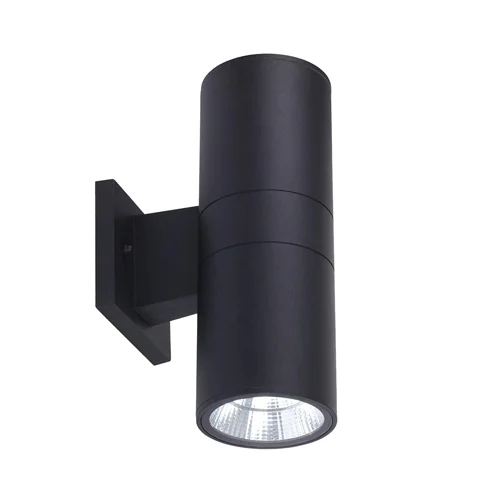 LED COB Wall Fixture Light Up Down Dual-Head Cylinder Waterproof