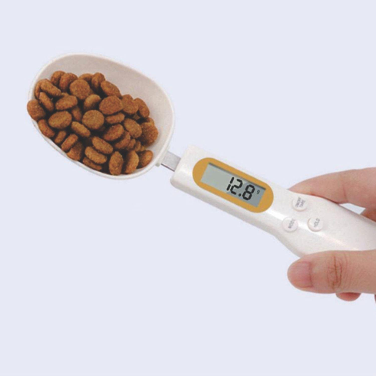 Digital Spoon Scale Weight up 1-500g Electronic Measuring Spoon Adjustable Digital Kitchen Spoons Large LCD Display Measurements Ounces Grams Karats Maximum 30 ml for Tea Milk Coffee - Image 5
