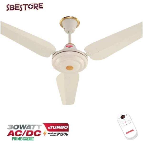 Royal Ceiling Fan 56″ AC/DC Smart Prime Copper Remote Control