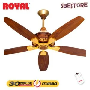Royal Ceiling Fan 56 Inch – Monarch iTurbo | Energy Efficients | Copper Motor