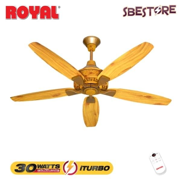 Royal Ceiling Fan 56 Inch – Monarch iTurbo | Energy Efficients | Copper Motor - Image 3