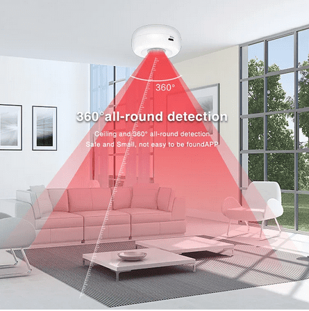 SIC Ceiling Wall 360 Degree Intelligent PIR Motion Sensor Light Switch with adjustable Smart Automatic on/off Function AC 110V -240V for Home, Offices and shops for security and electricity saving - Image 7