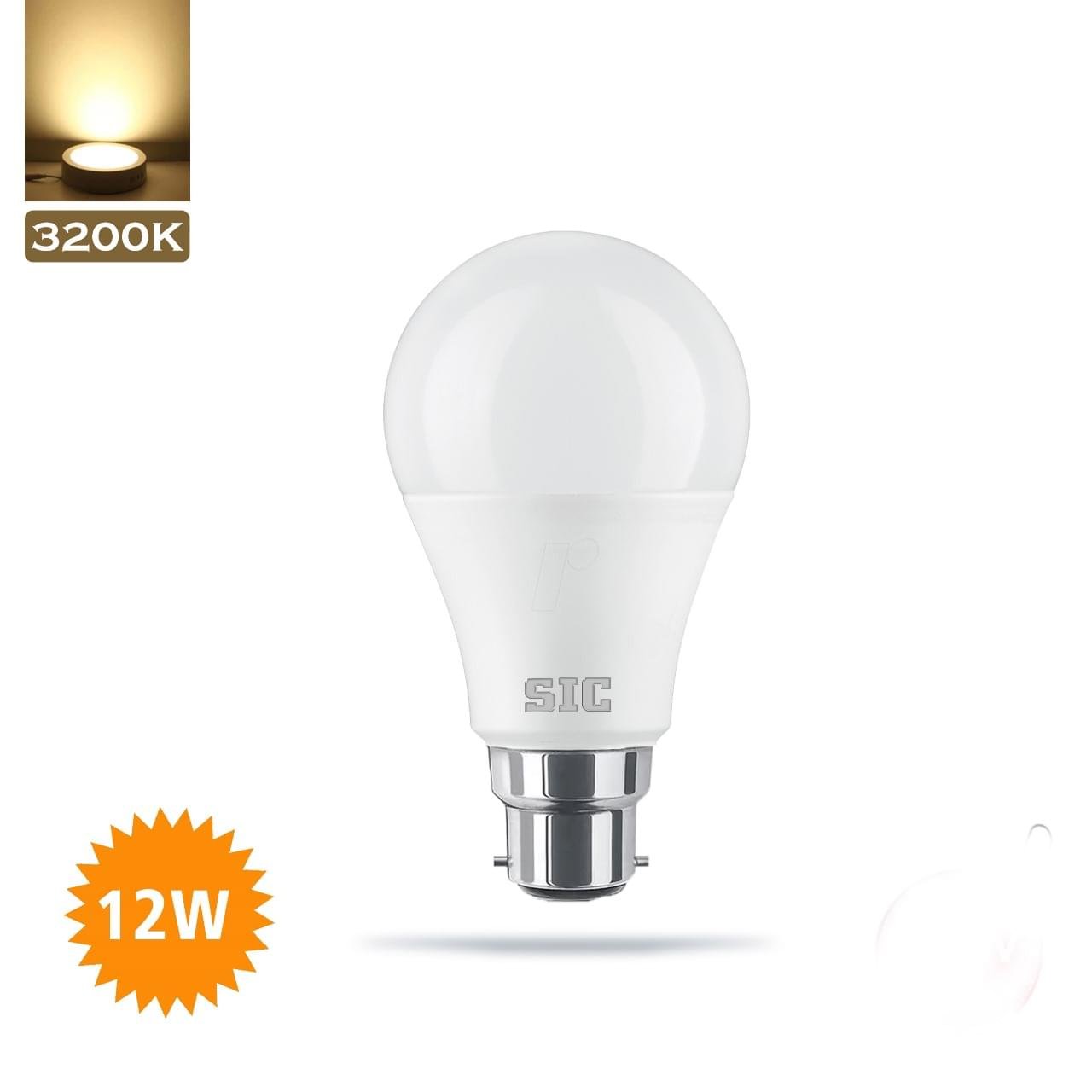 SIC 12 watt led bulb b22